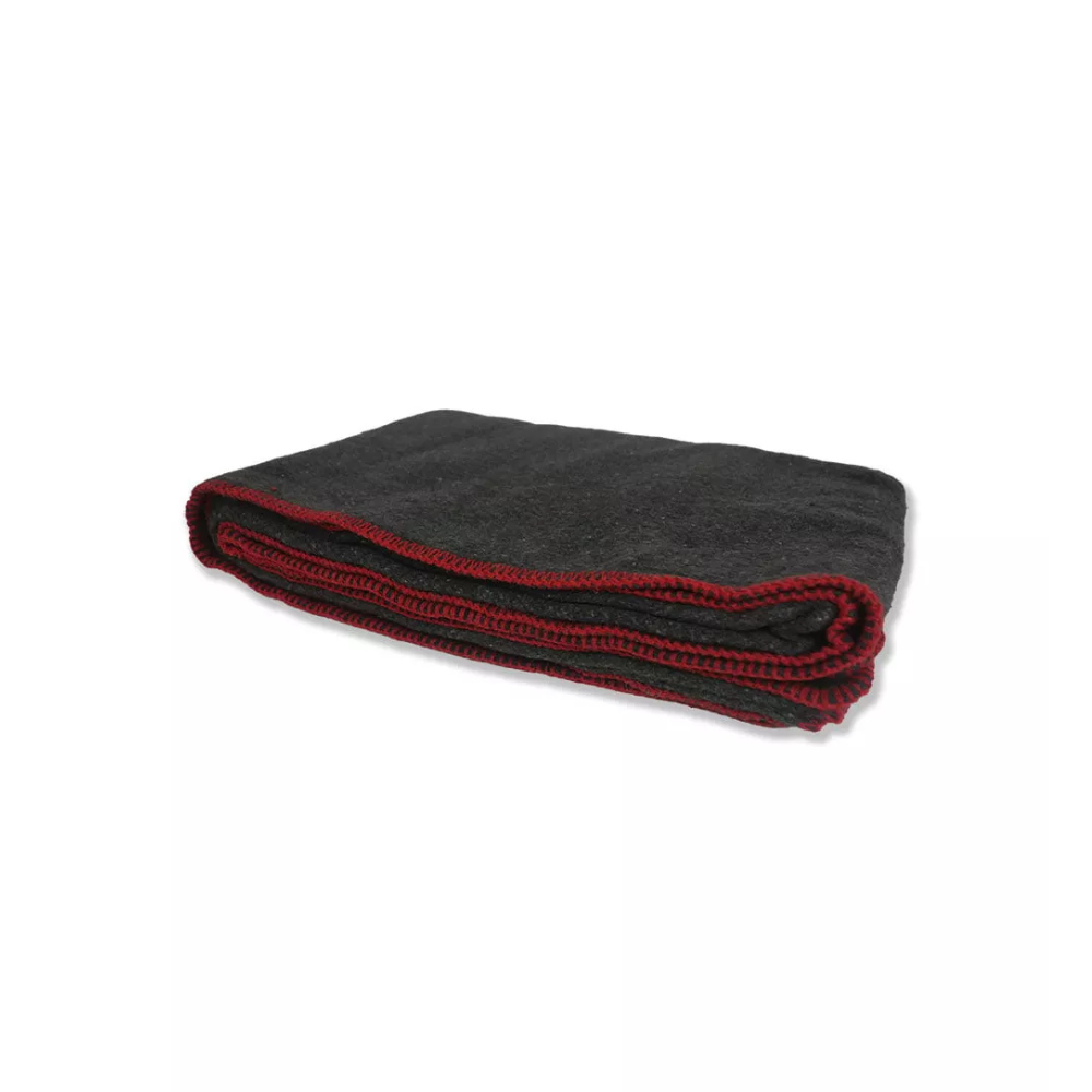 Filt Ull/Poly med kant 140x205 cm