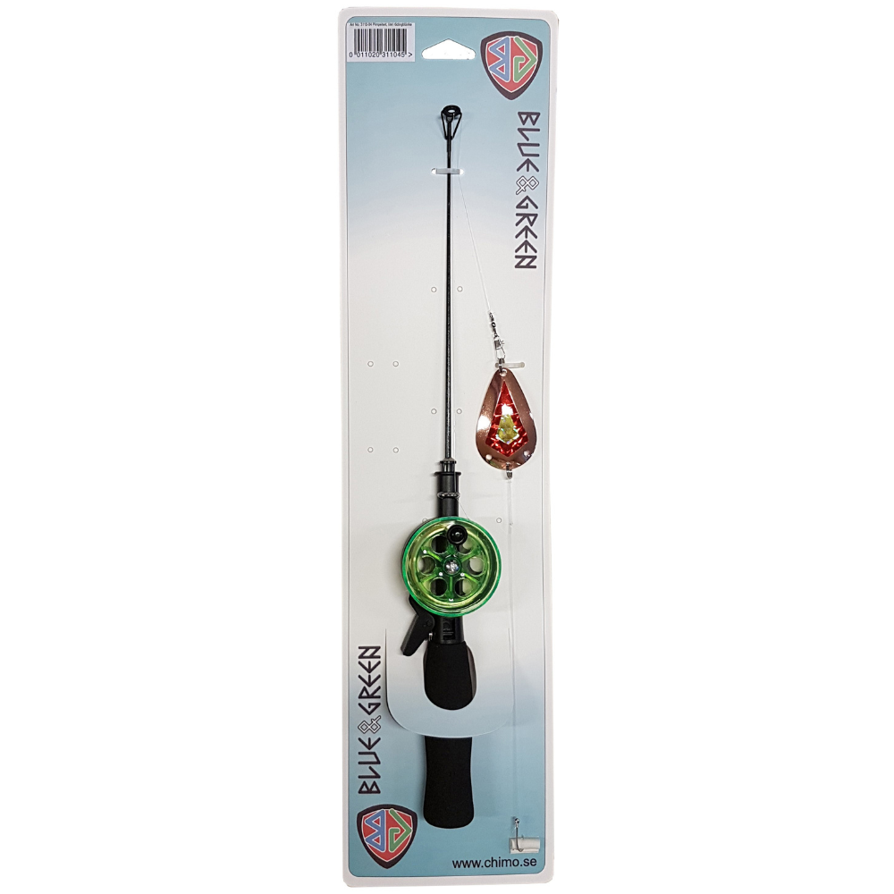 Pimpelset 50mm med Rödingblänke