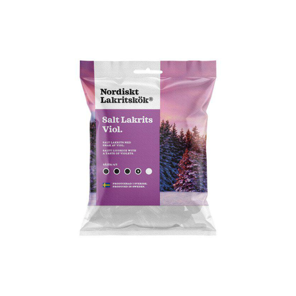 Lakrits Salt Viol 120gr