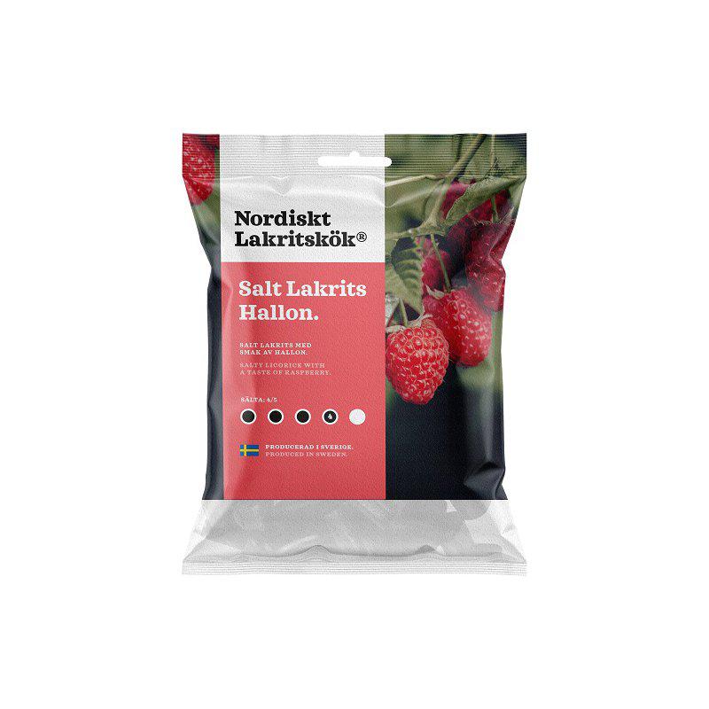 Lakrits Salt Hallon 120gr