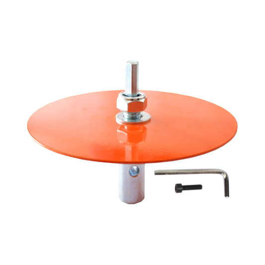 Adapter skruvdragare inkl 165mm platta