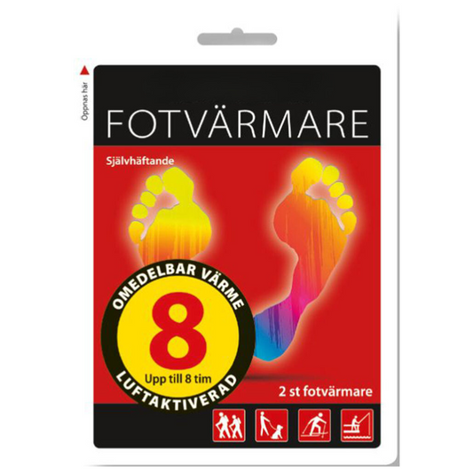 Fotvärmare 8 timmars Engångs 2-pack