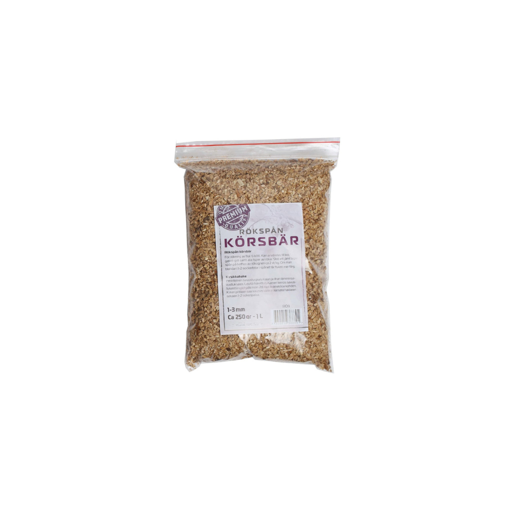 Rökspån Körsbär 250gr 1-3mm