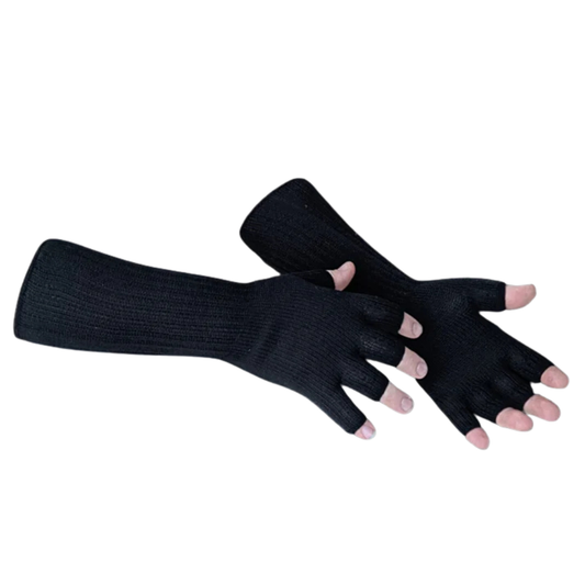 Norolan Merino Wool Fingerless Gloves
