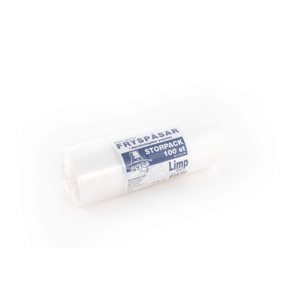 Fryspåsar Ölandsplast Plana Limp 20x50cm