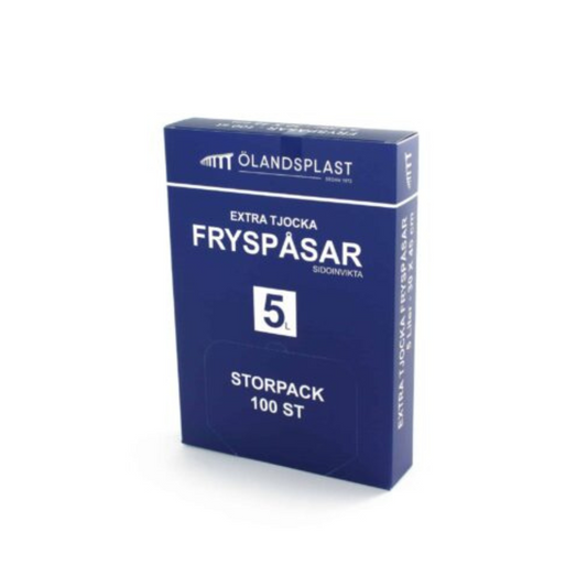 Fryspåsar Ölandsplast Sidoinvikta - Olika storlekar
