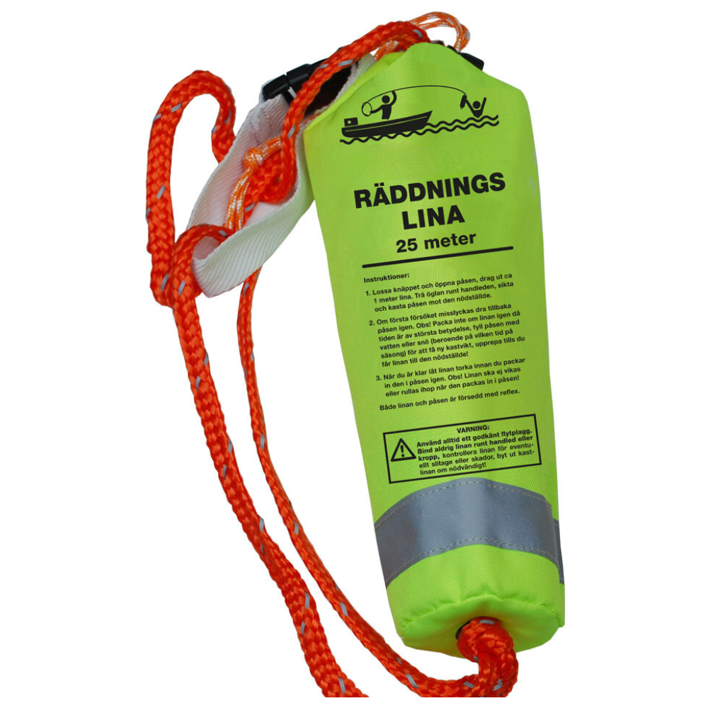 Räddningslina 25m